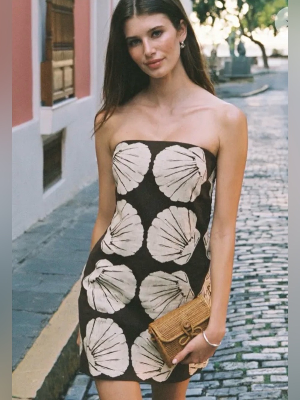 Abercrombie & Fitch Brown Strapless Romper